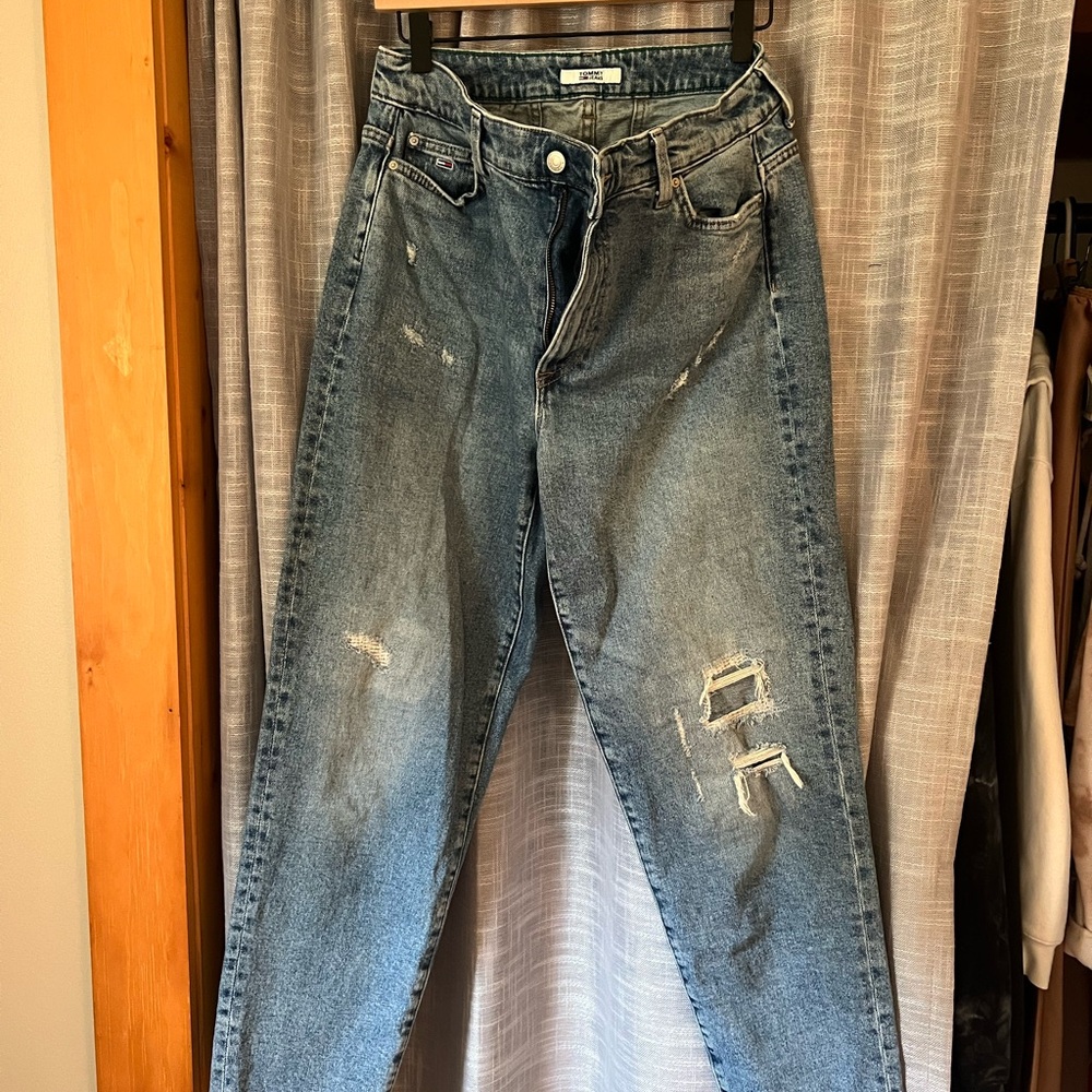 Tommy Hilfiger Blue Straight Leg Jeans
